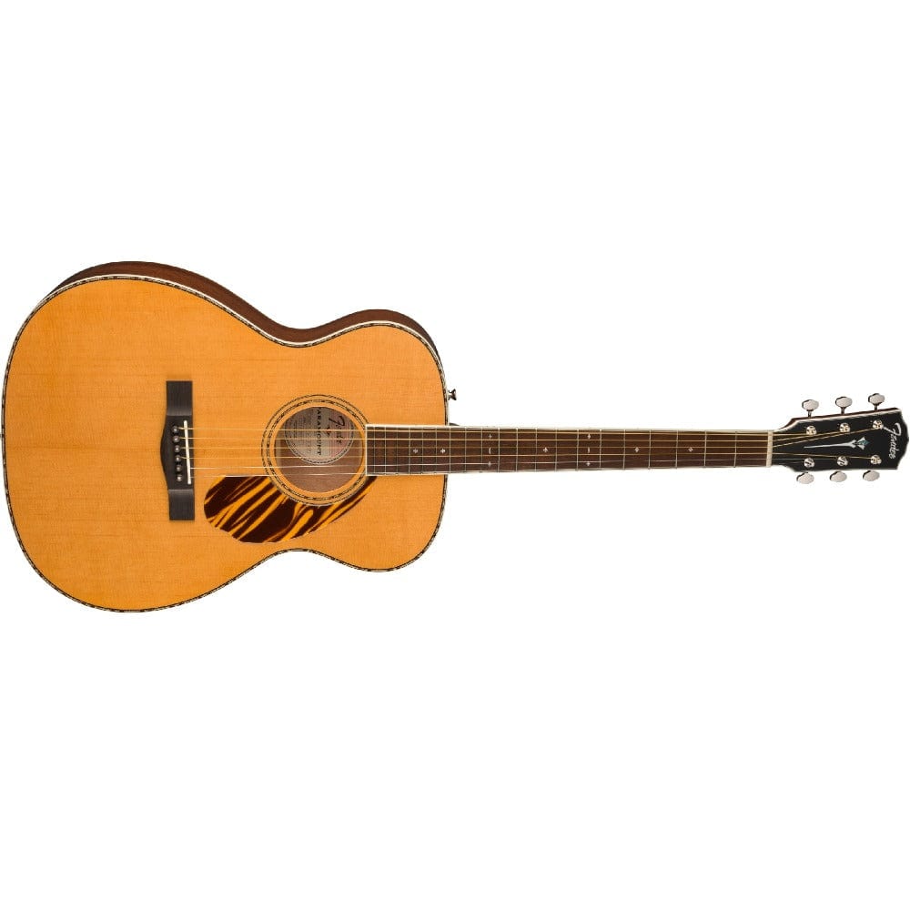 fender acoustic guitars fender po 220e orchestra acoustic guitar with case  #color_natural