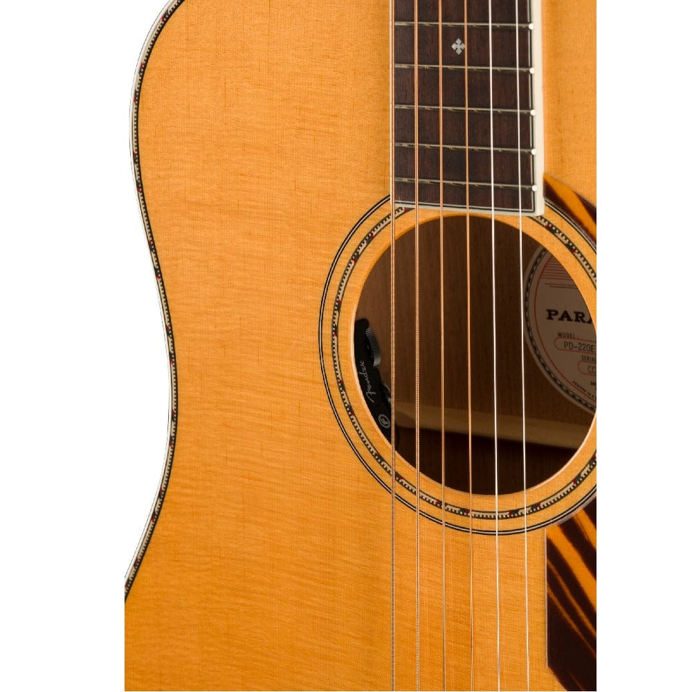 fender acoustic guitars fender po 220e orchestra acoustic guitar with case  #color_natural