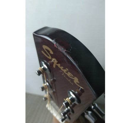 fender acoustic guitars fender squier sa-150c dreadnought acoustic guitar - open box b stock   