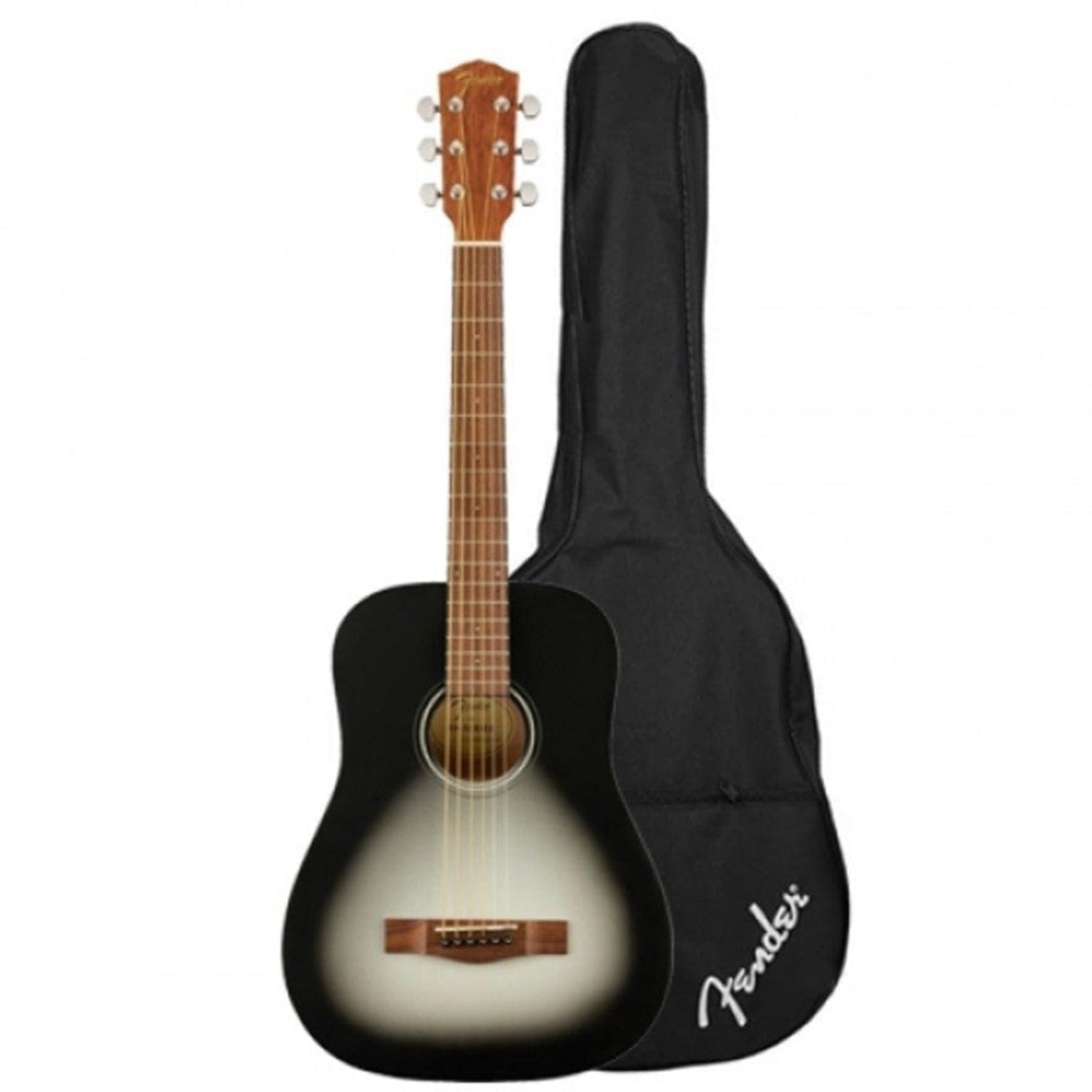 Fender Acoustic Guitars Moonlight Burst Fender FA-15 Steel 3/4 Acoustic Guitar with Gig Bag