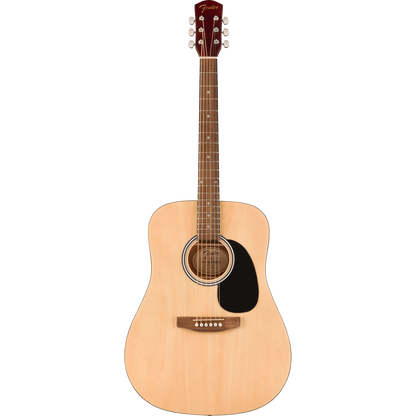 Fender Acoustic Guitars Natural Fender FA-25 Dreadnought 6 String Acoustic Guitar 
