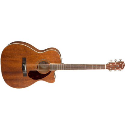 Fender Acoustic Guitars Natural Fender PM-3 Triple-0 All-Mahogany 6-String Acoustic Guitar with Case- Natural