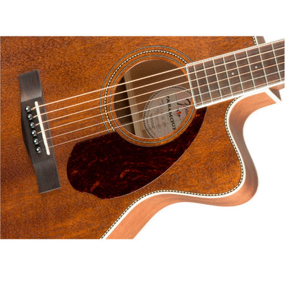 Fender Acoustic Guitars Natural Fender PM-3 Triple-0 All-Mahogany 6-String Acoustic Guitar with Case- Natural
