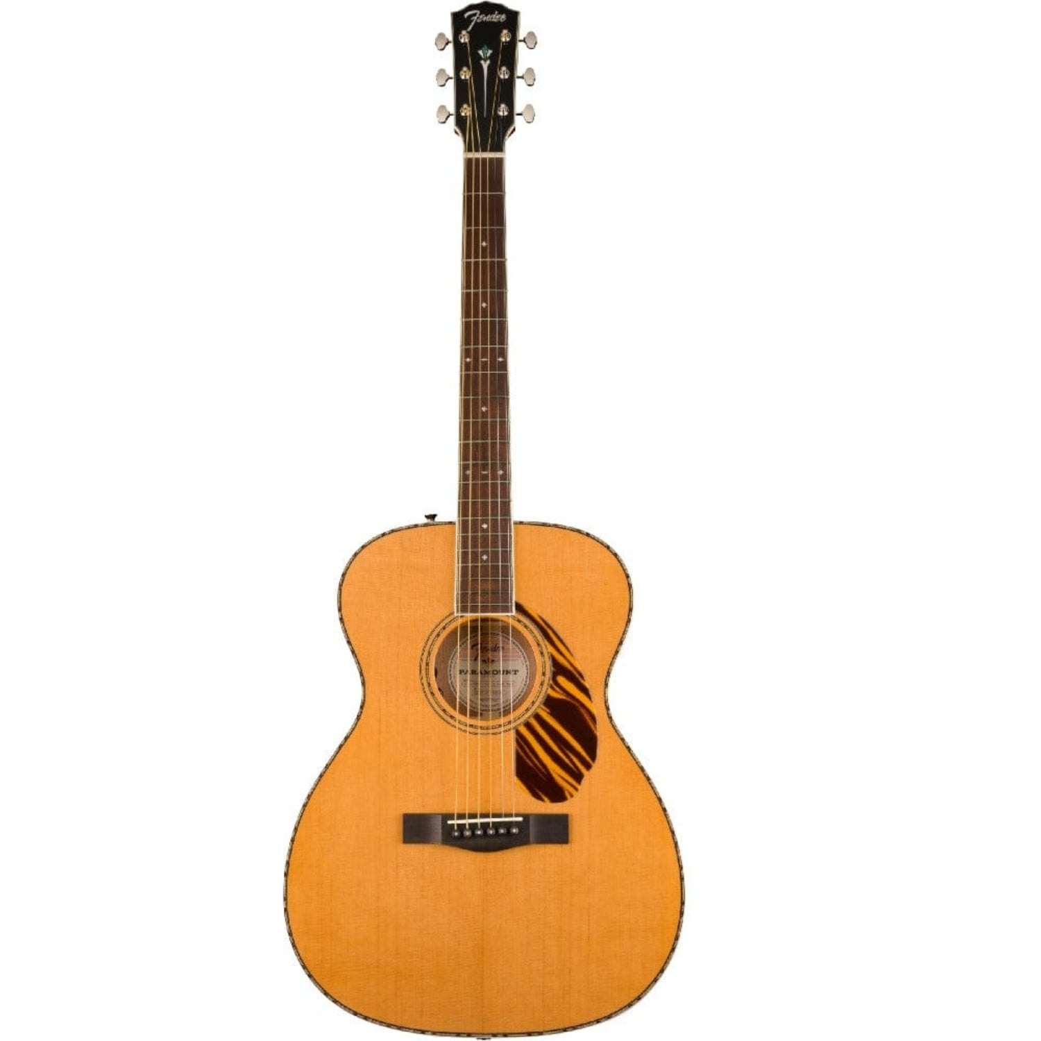 fender acoustic guitars natural fender po 220e orchestra acoustic guitar with case  #color_natural