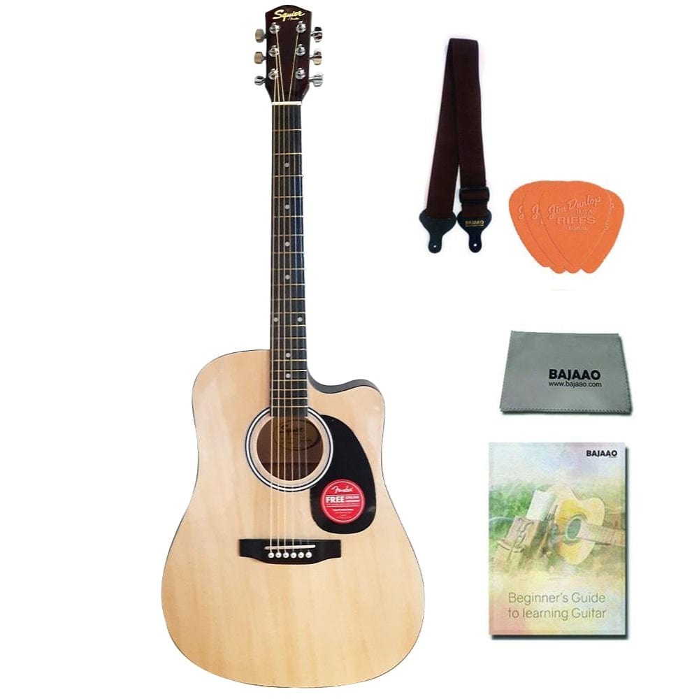 Fender Acoustic Guitars Pack Fender Squier SA-150C 6-Strings Acoustic Guitar
