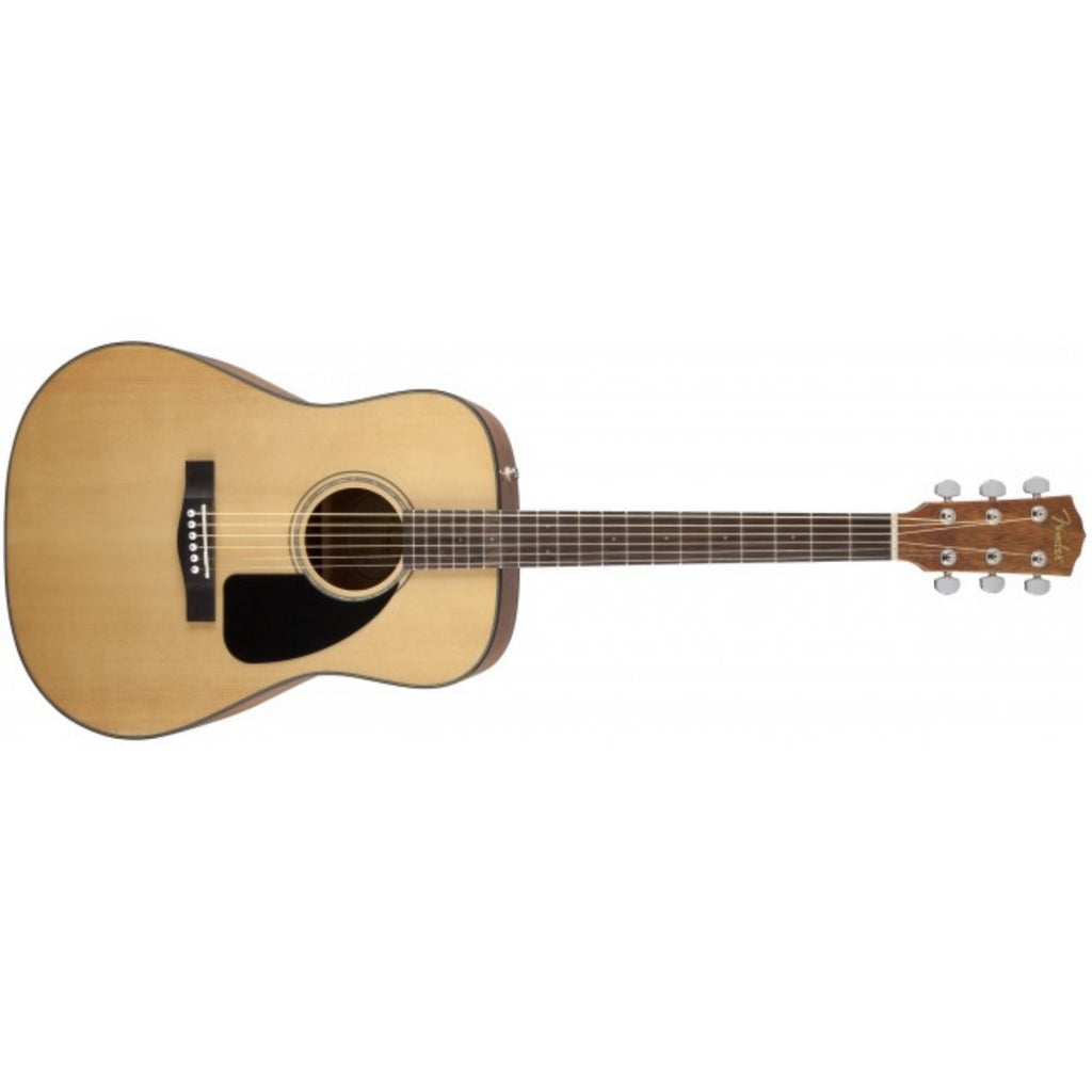 Fender Acoustic Guitars Single / Natural Fender CD-60 Dread V3 DS 6 String Acoustic Guitar