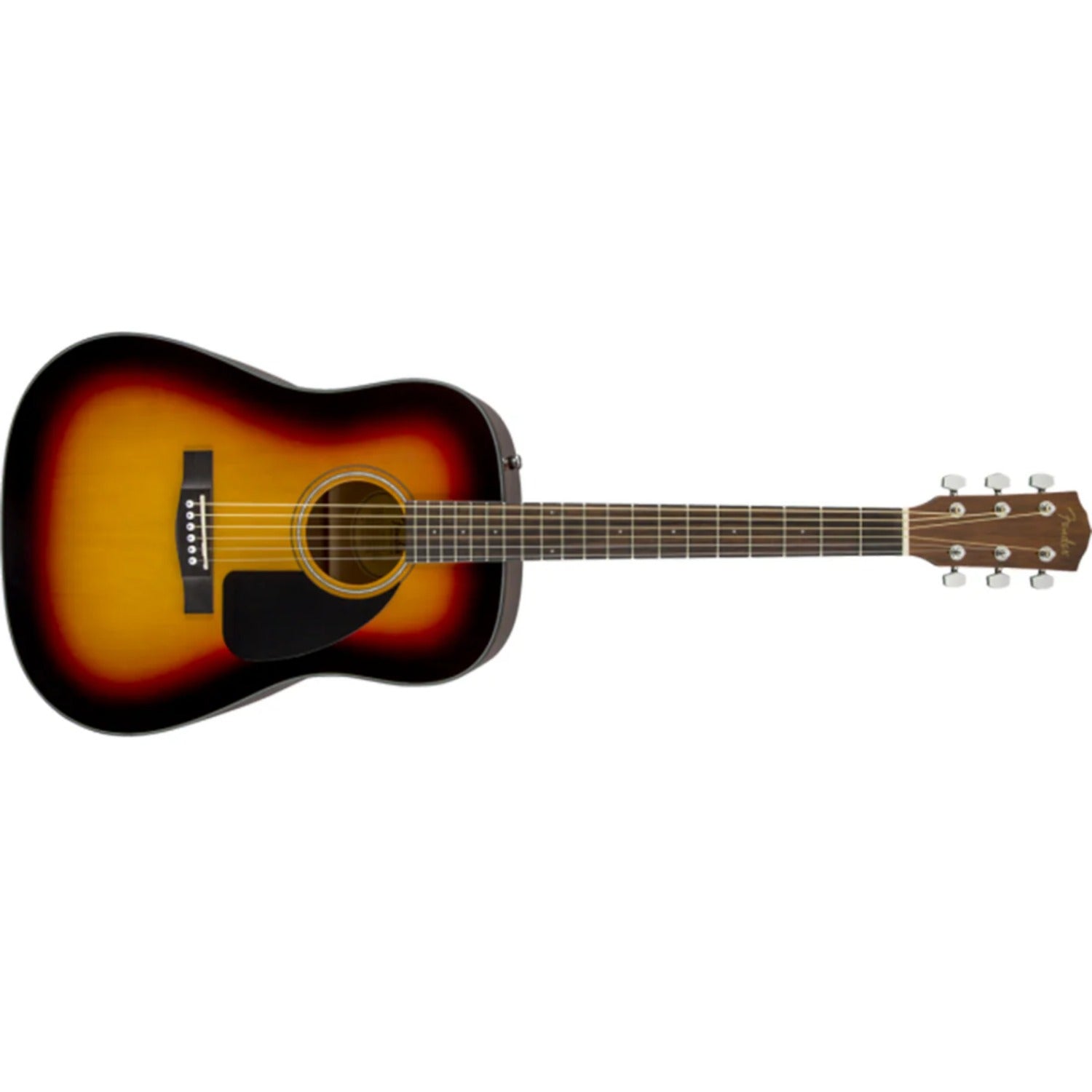 Fender Acoustic Guitars Single / Sunburst Fender CD-60 Dread V3 DS 6 String Acoustic Guitar