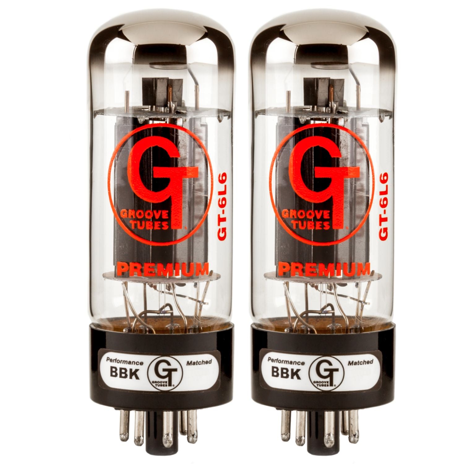 Fender Amplifier Tubes Set of 2 Fender GT-6L6-S Groove Amplifier Tubes