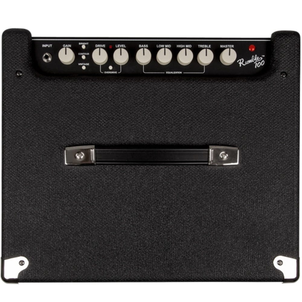 Fender Bass Combo Amplifiers Fender Rumble 100 Watt Bass Combo Amplifier
