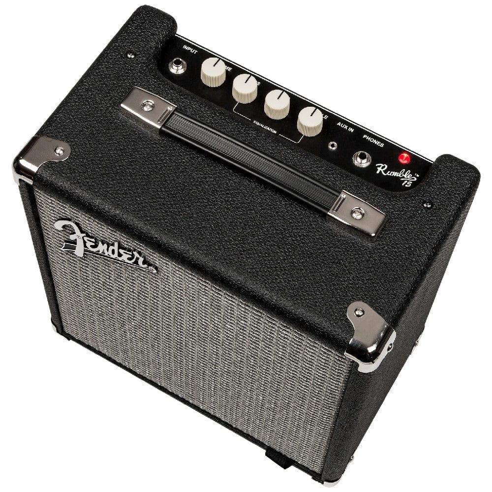 Fender Bass Combo Amplifiers Fender Rumble 15 Watt V3 Combo Bass Guitar Amplifier#type_bundle