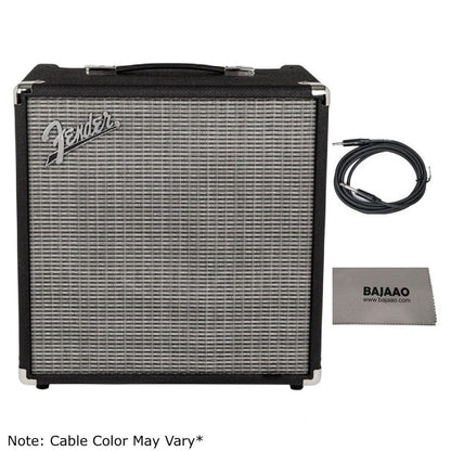 Fender Bass Combo Amplifiers Fender Rumble 40 Watts Bass Amplifier with Cable & Polishing Cloth