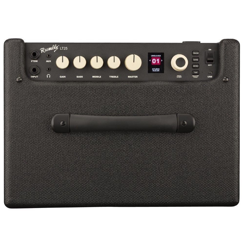 Fender Bass Combo Amplifiers Fender Rumble LT25 25-Watt Bass Combo Guitar Amplifier