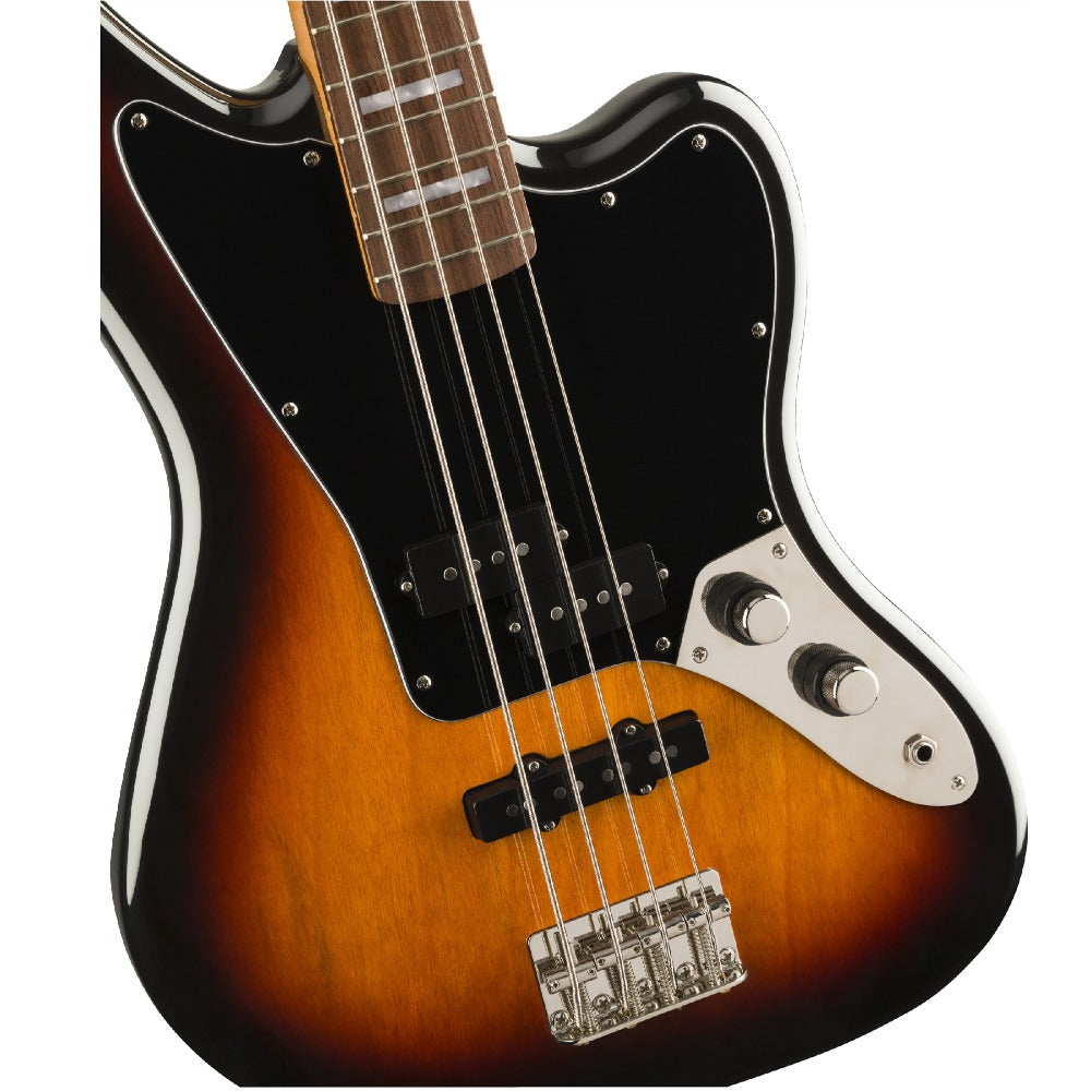 Fender Bass Guitars 3-Color Sunburst Fender Squier Classic Vibe Jaguar 4 String Bass Guitar