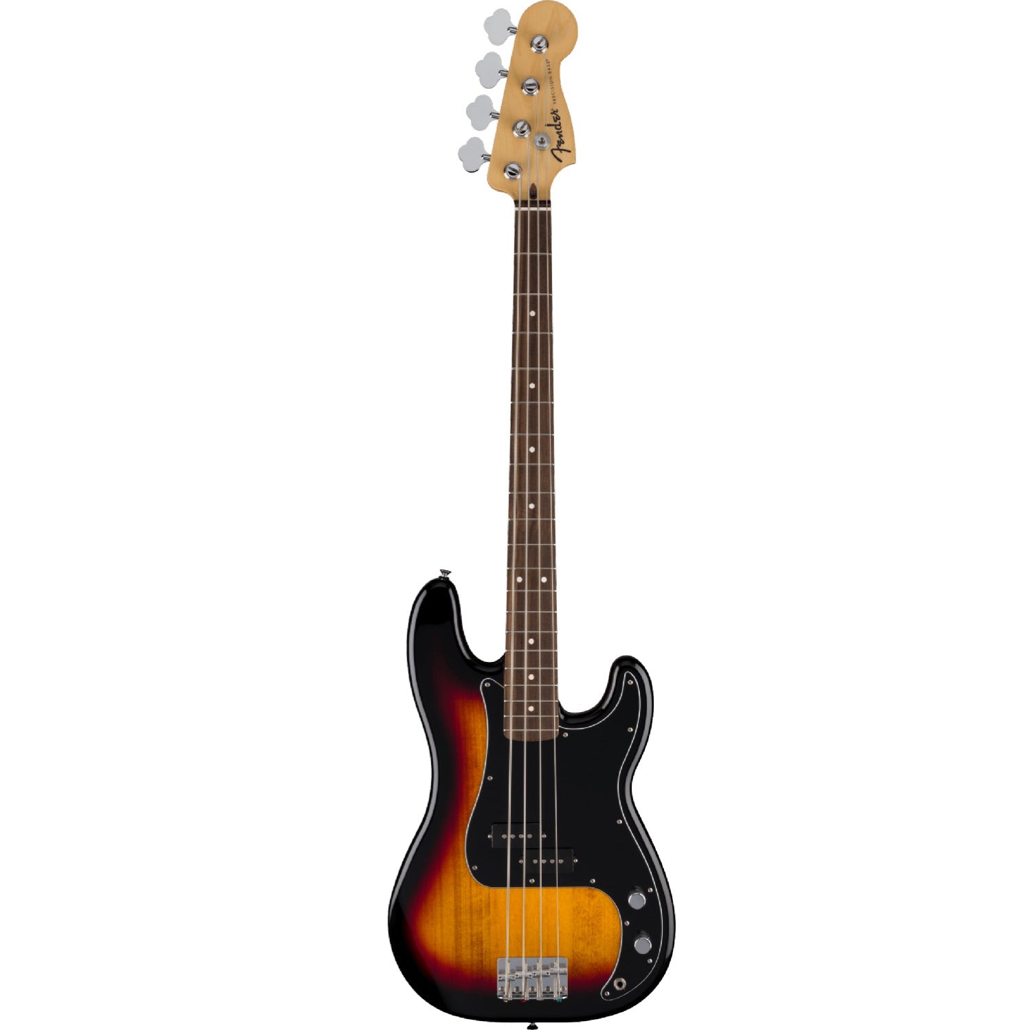 Fender Bass Guitars 3-Color Sunburst / Indian Laurel Fender Standard Precision 4 String Bass Guitar