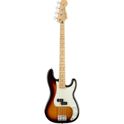 fender bass guitars 3 tone sunburst / maple fender player precision bass 4 string bass guitar   