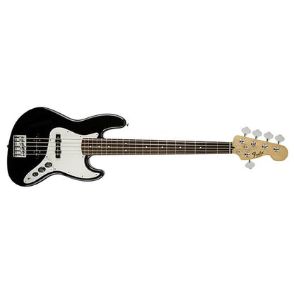 Fender Bass Guitars Black Fender Mexican Standard Jazz Bass 5 String Bass Guitar