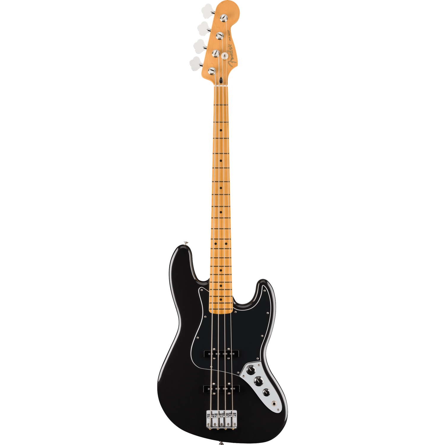 Fender Bass Guitars Black / Maple Fender Player II Jazz 4 String Electric Bass Guitar