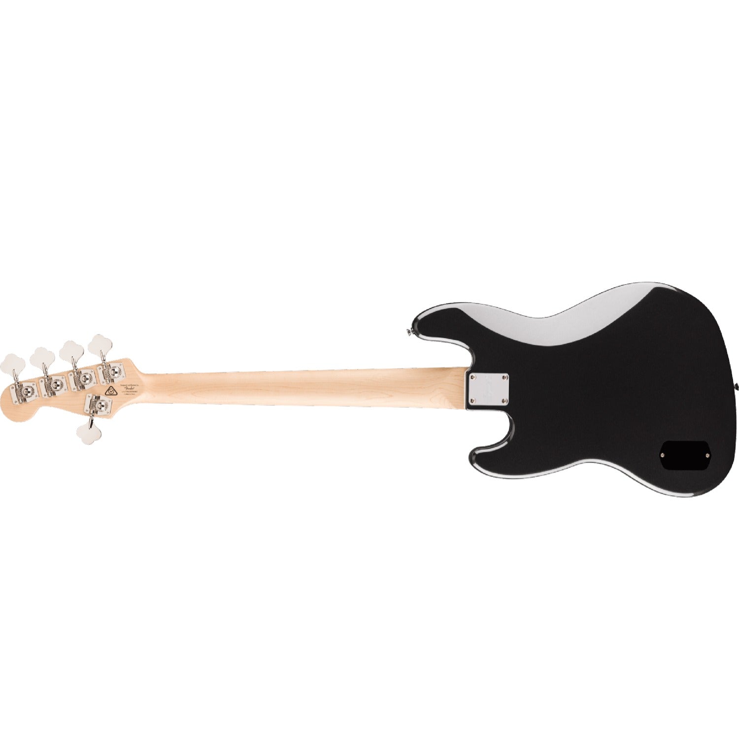 Fender Bass Guitars Black Metallic Fender Squier Affinity Active V Jazz 5 String Bass Guitar