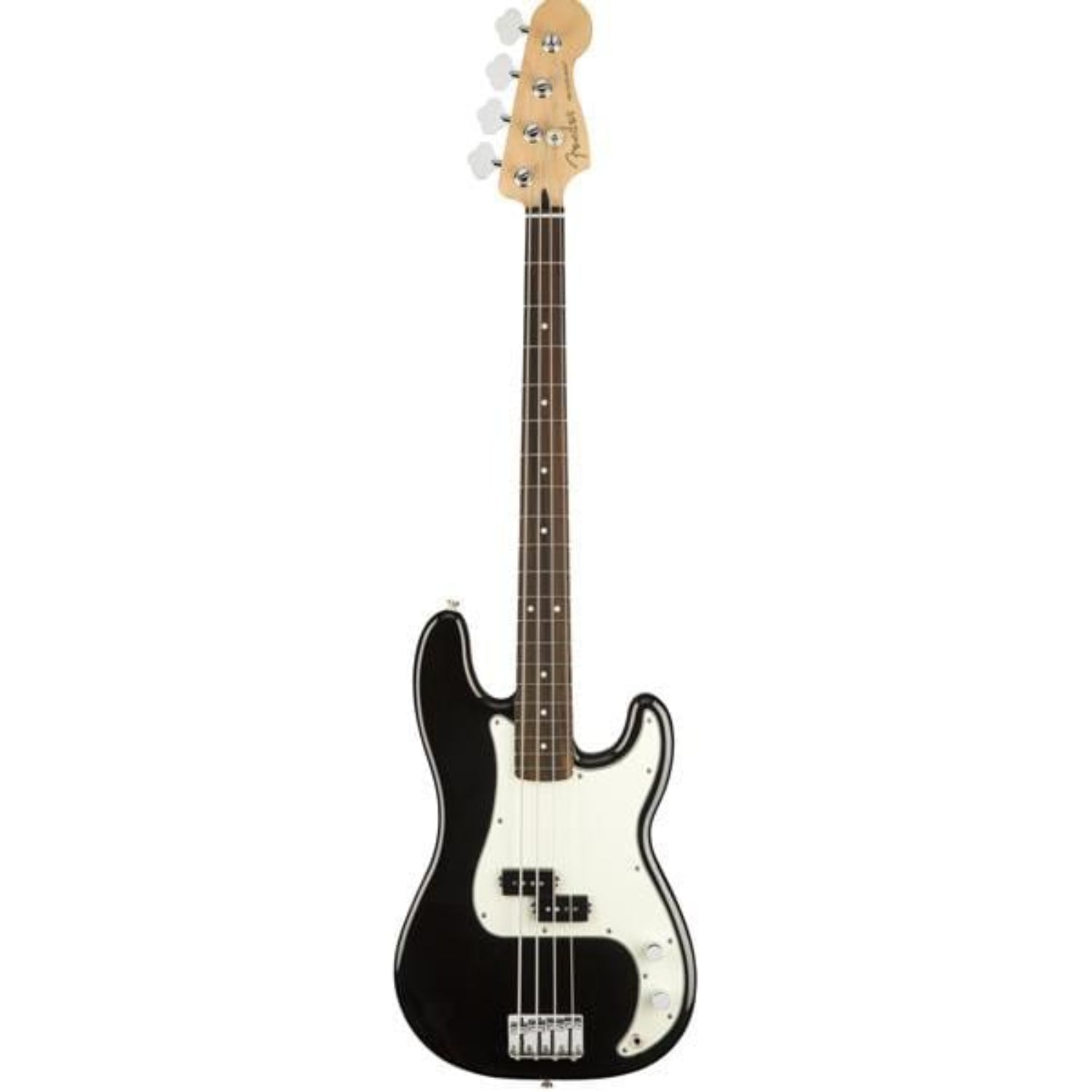fender bass guitars black / pau ferro fender player precision bass 4 string bass guitar   #color_black,fretboard_pau-ferro