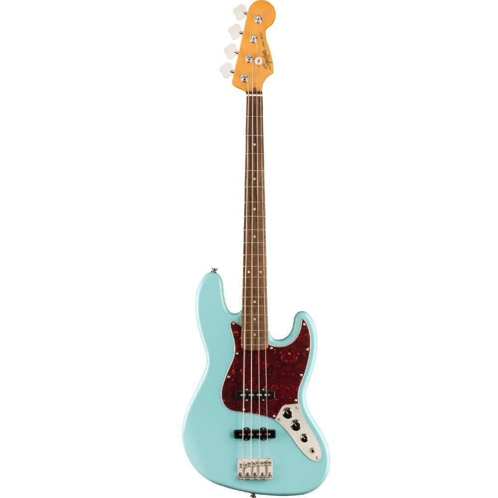 Fender Bass Guitars Daphne Blue Fender Classic Vibe 60s Jazz Bass 4 String Bass Guitar - 3-Color Sunburst