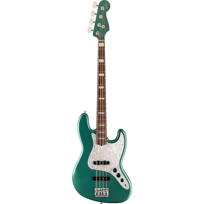 Fender Bass Guitars Fender Adam Clayton Jazz Bass Guitar, Rosewood Fingerboard, Sherwood Green Metallic