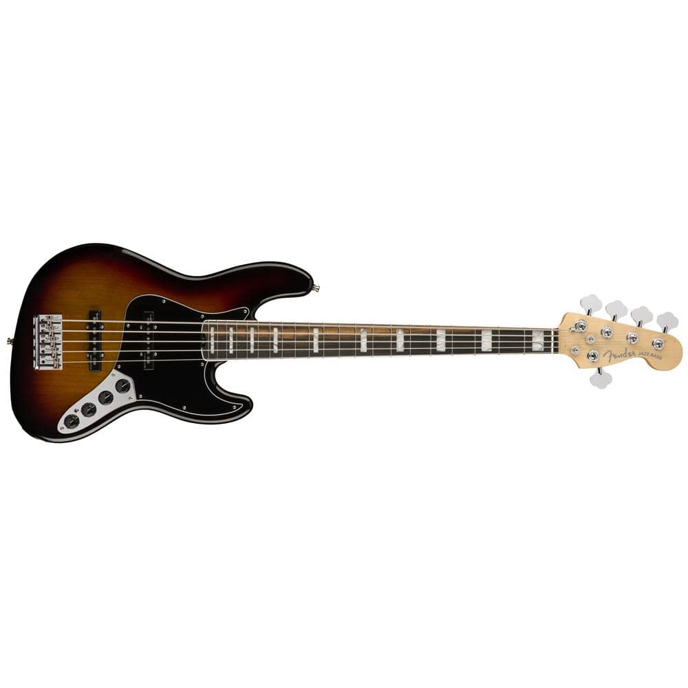 Fender Bass Guitars Fender American Elite Jazz Bass V 5 String Bass Guitar