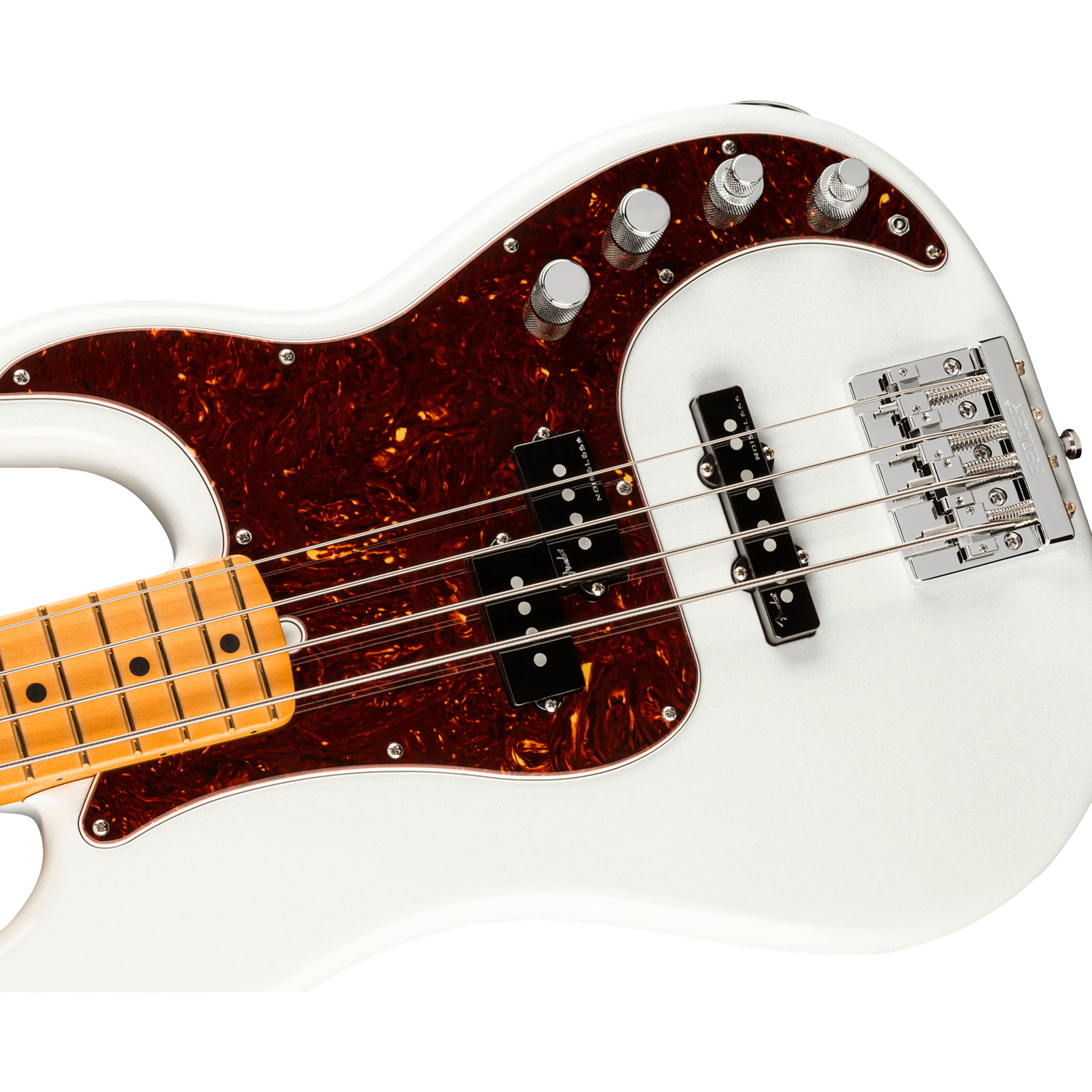 Fender Bass Guitars Fender American Ultra Precision 4 String Bass Guitar