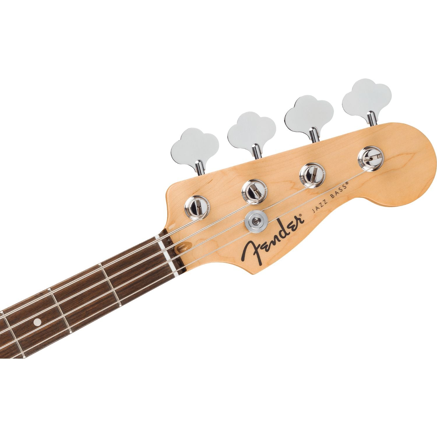 Fender Bass Guitars Fender Jazz Standard 4 String Bass Guitar#color_olympic-white,fingerboard_indian_laurel