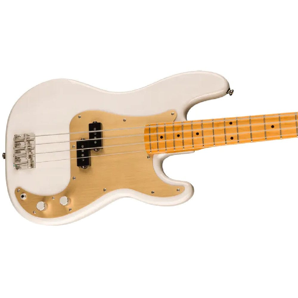 fender bass guitars fender squier classic vibe late '50s precision 4-strings electric bass guitar   #color_white-blonde