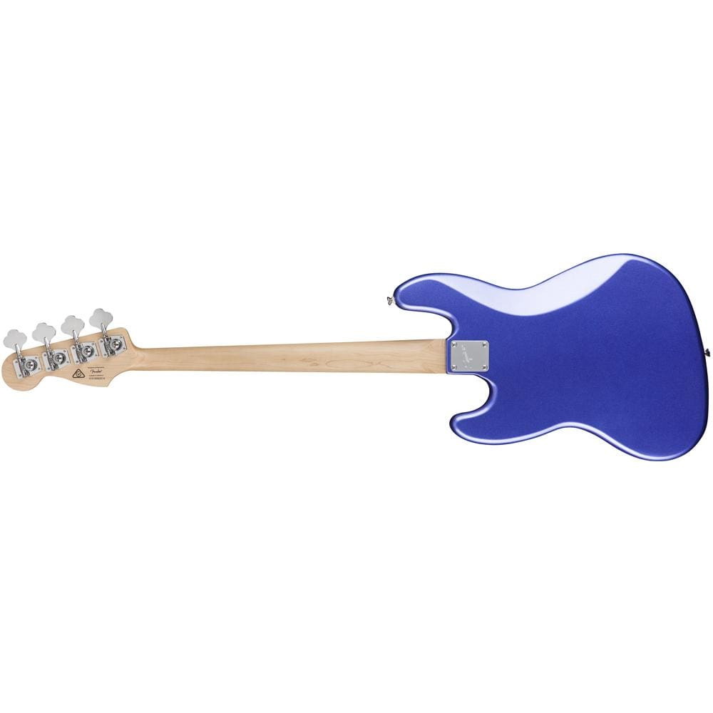 fender bass guitars fender squier contemporary jazz 4 string bass guitar - ocean blue metallic