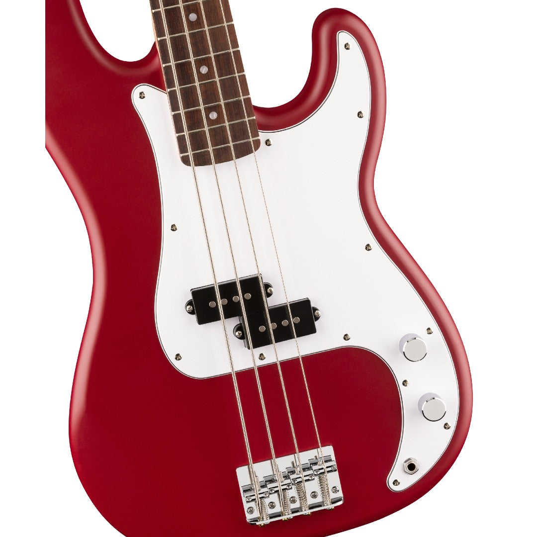 Fender Bass Guitars Fender Squier Debut Precision Bass Guitar #color_dakota-red