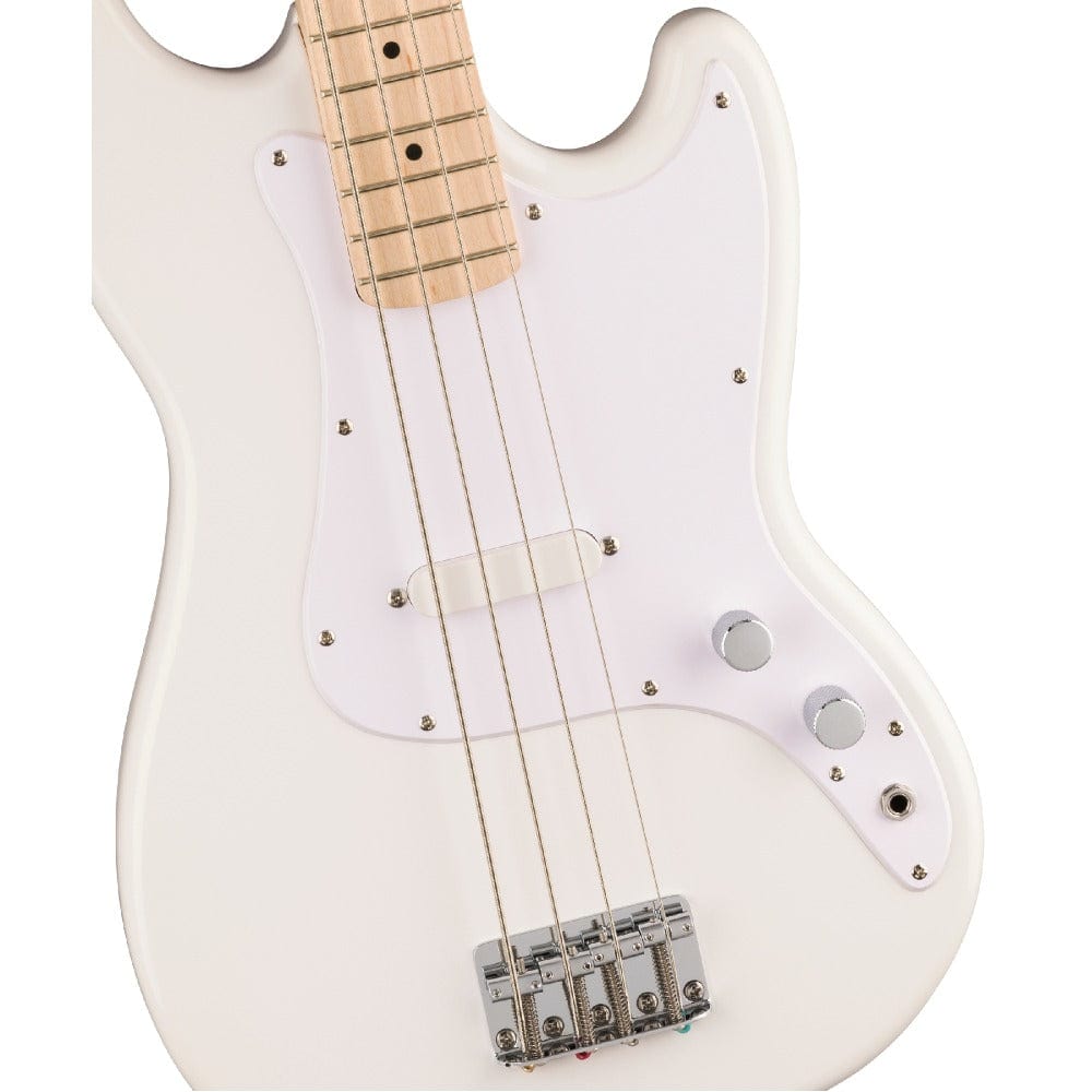 fender bass guitars fender squier sonic bronco 4 string bass guitar    #color_arctic-white,fingerboard_maple