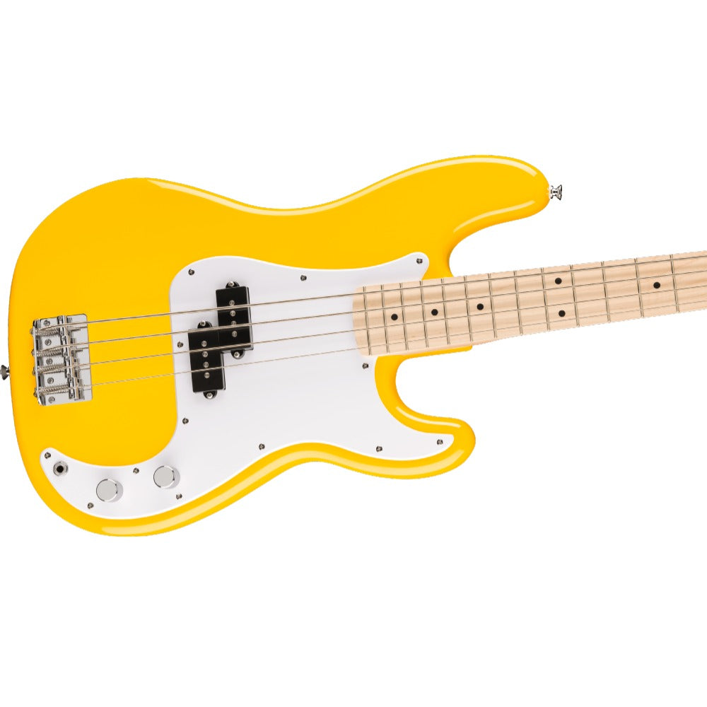 Fender Bass Guitars Fender Squier Sonic Precision Bass Guitar #color_fsr-graffiti-yellow,fretboard_maple,type_single