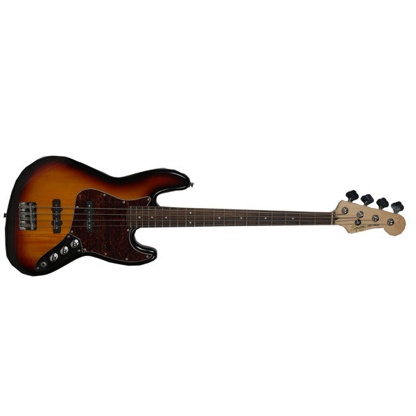 fender bass guitars fender squier vintage modified jazz bass - 3 tone sunburst