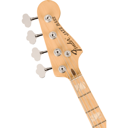 Fender Bass Guitars Fender U.S.A. Geddy Lee Jazz Bass Guitar, Maple Fingerboard, Black