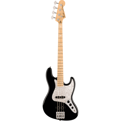 Fender Bass Guitars Fender U.S.A. Geddy Lee Jazz Bass Guitar, Maple Fingerboard, Black