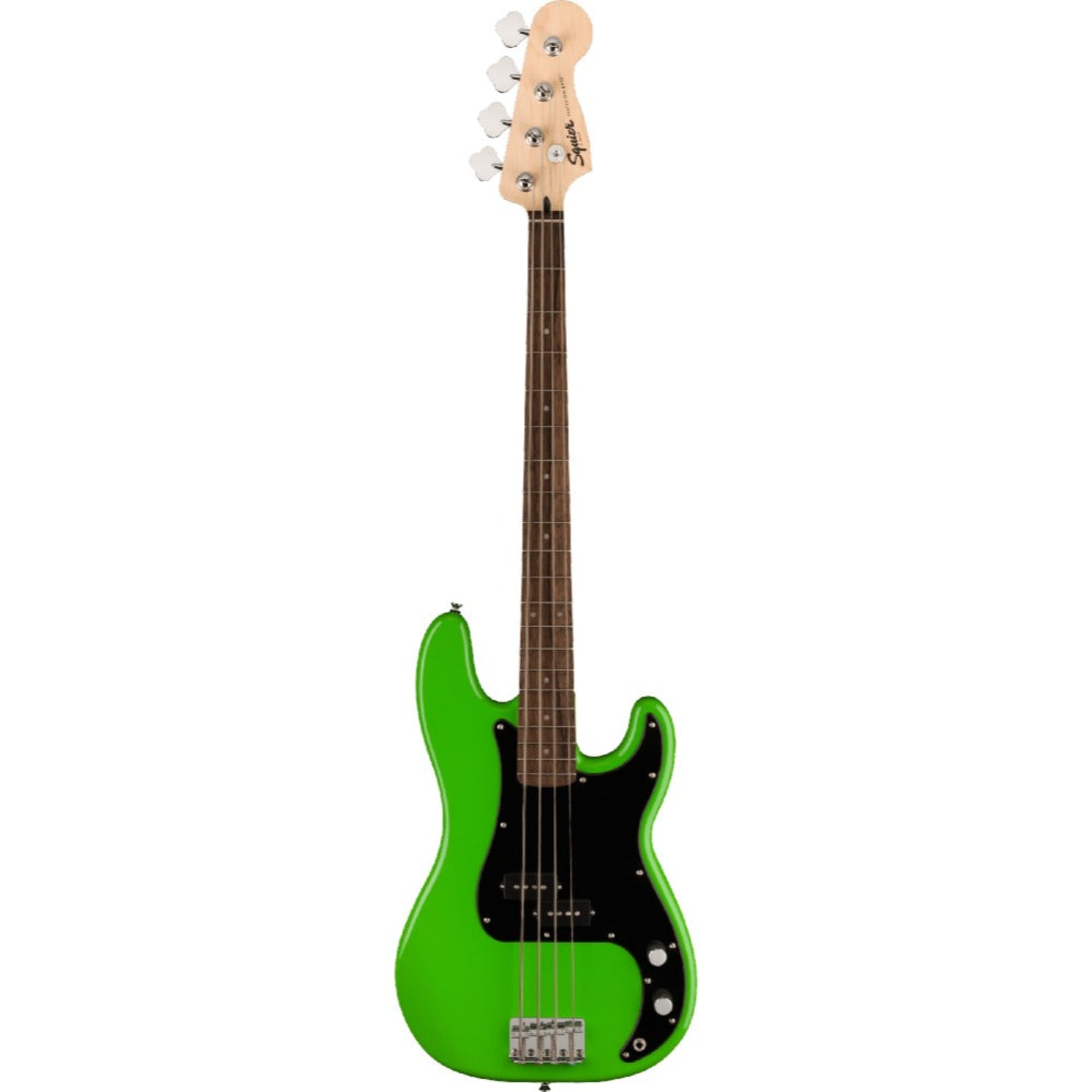 Fender Bass Guitars FSR Lime Green / Indian Laurel / Single Fender Squier Sonic Precision Bass Guitar #color_fsr-lime-green,fretboard_indian-laurel,type_single