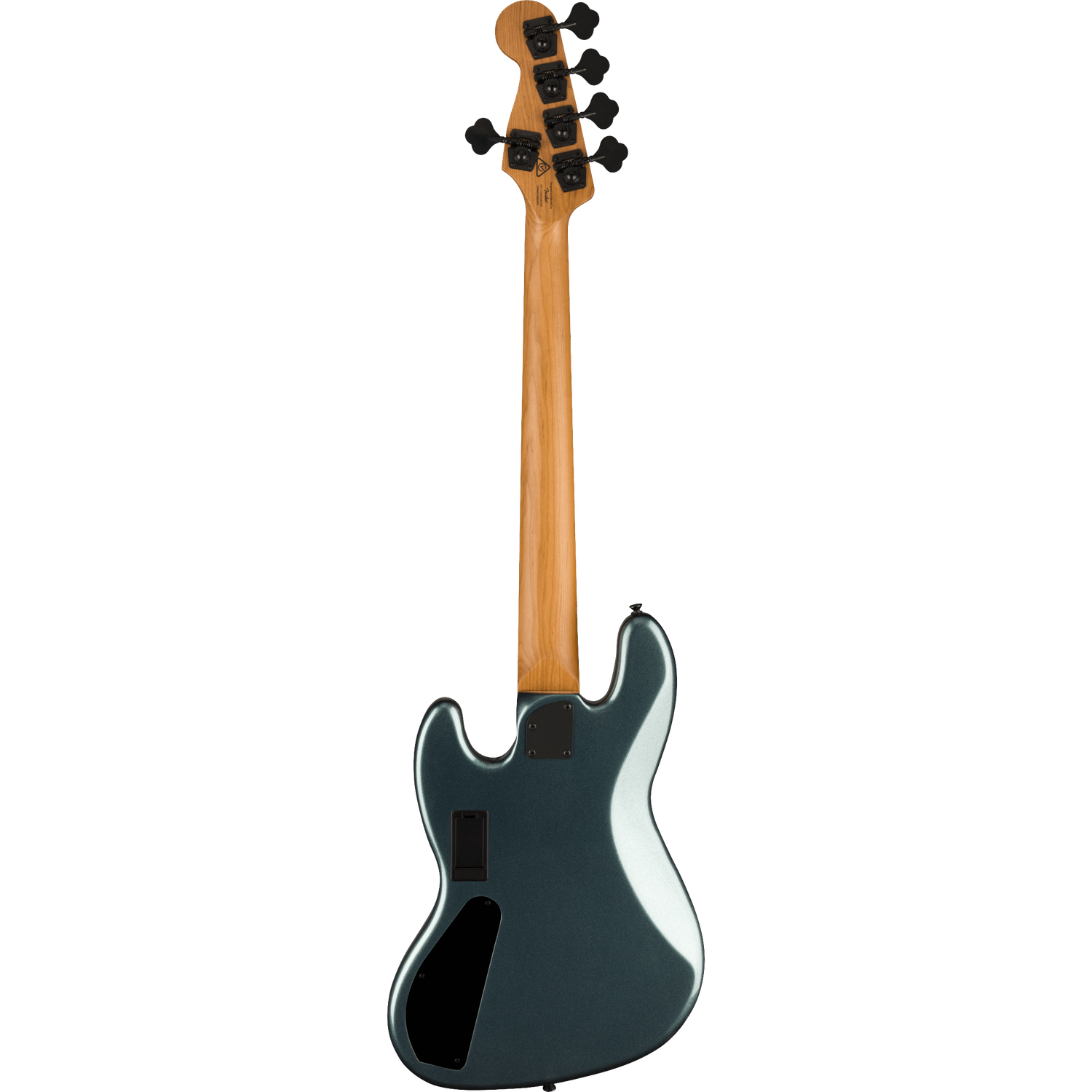 Fender Bass Guitars Gunmetal Metallic Fender HH V Contemporary Active Jazz Electric Bass Guitar