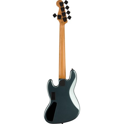 Fender Bass Guitars Gunmetal Metallic Fender HH V Contemporary Active Jazz Electric Bass Guitar