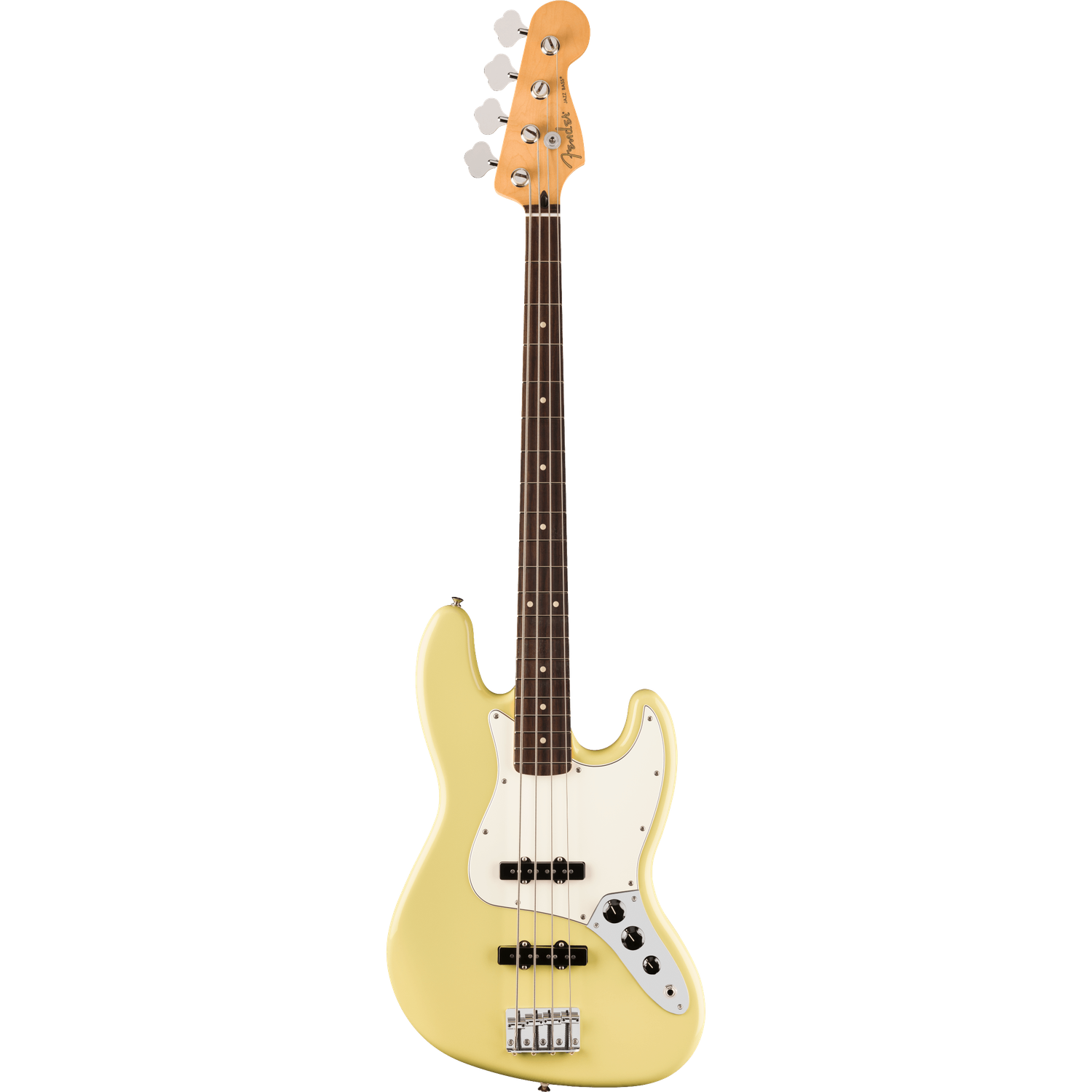 Fender Bass Guitars Hialeah Yellow / Rosewood Fender Player II Jazz 4 String Electric Bass Guitar