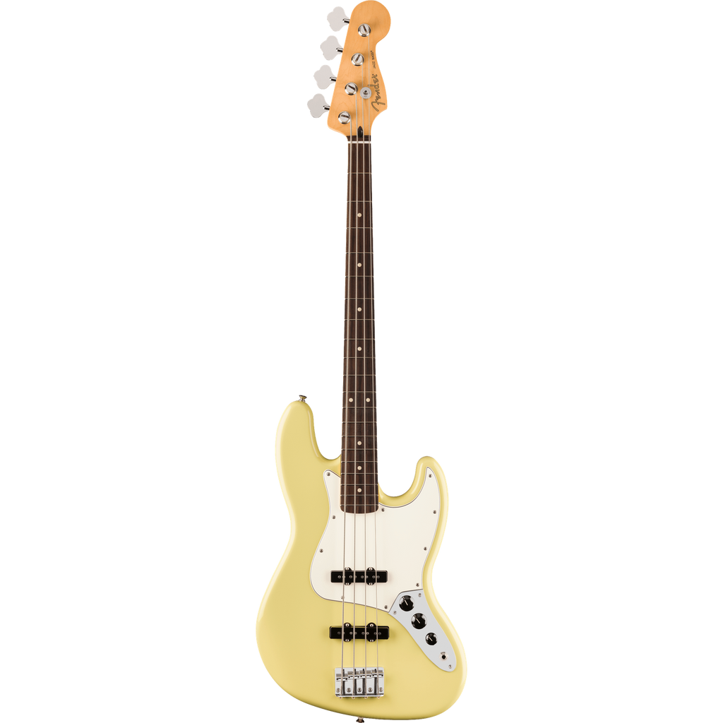 Fender Bass Guitars Hialeah Yellow / Rosewood Fender Player II Jazz 4 String Electric Bass Guitar