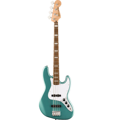 Fender Bass Guitars Mystic Sea Foam Green Fender Squier Affinity Active Jazz 4 String Bass Guitar