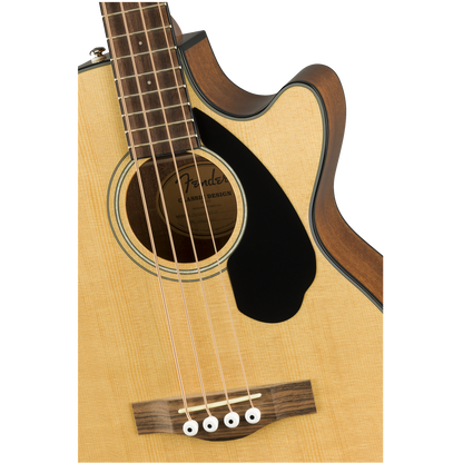 Fender Bass Guitars Natural Fender CB-60SCE 4 String Bass Guitar