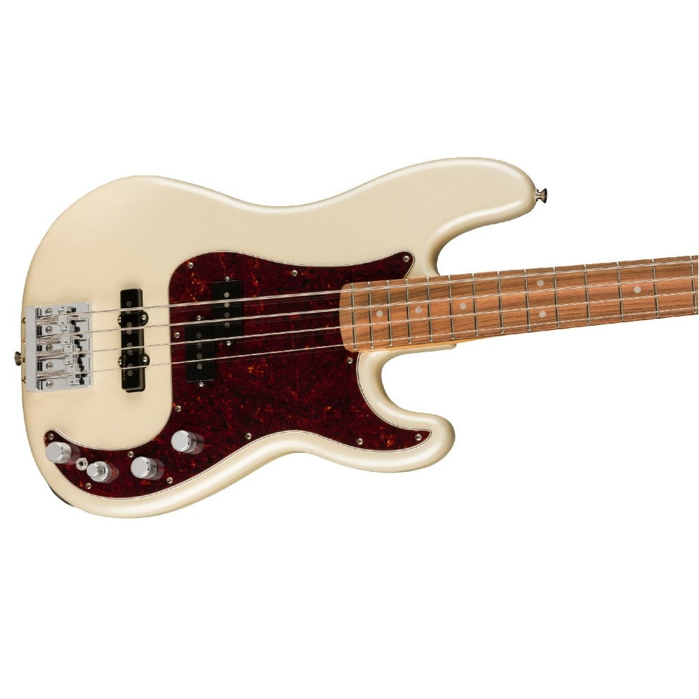 fender bass guitars olympic pearl fender player plus precision bass 4-string bass guitar   