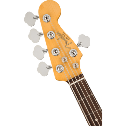 Fender Bass Guitars Olympic White Fender American Professional II Jazz V 5-String Bass Guitar