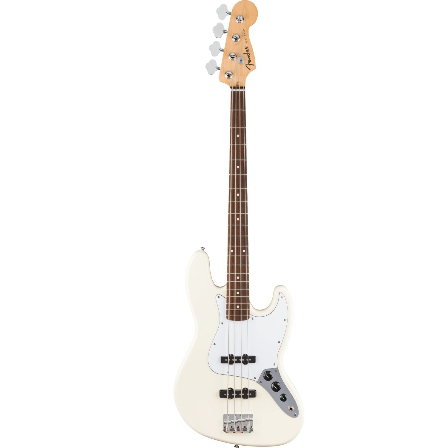 Fender Bass Guitars Olympic White / Indian Laurel Fender Jazz Standard 4 String Bass Guitar#color_olympic-white,fingerboard_indian_laurel