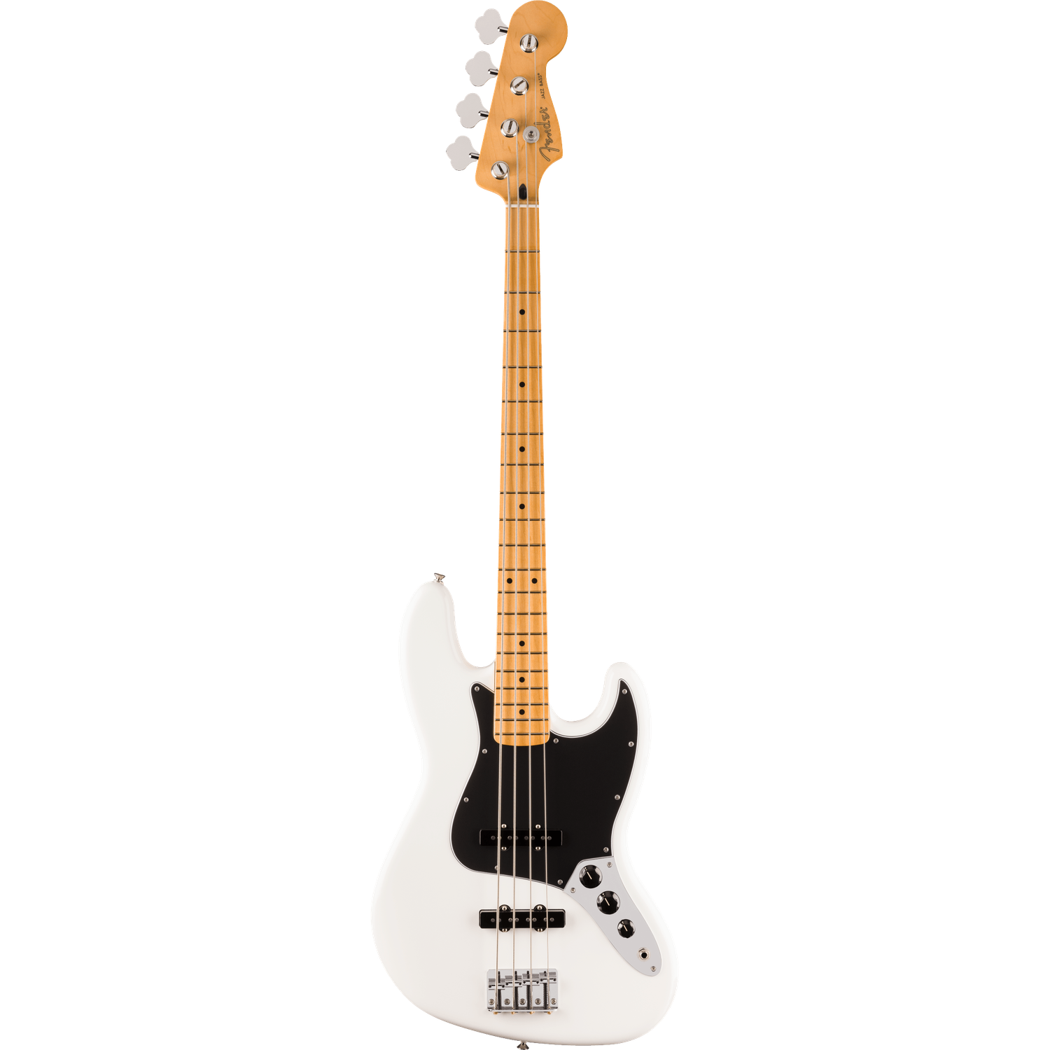 Fender Bass Guitars Polar White / Maple Fender Player II Jazz 4 String Electric Bass Guitar