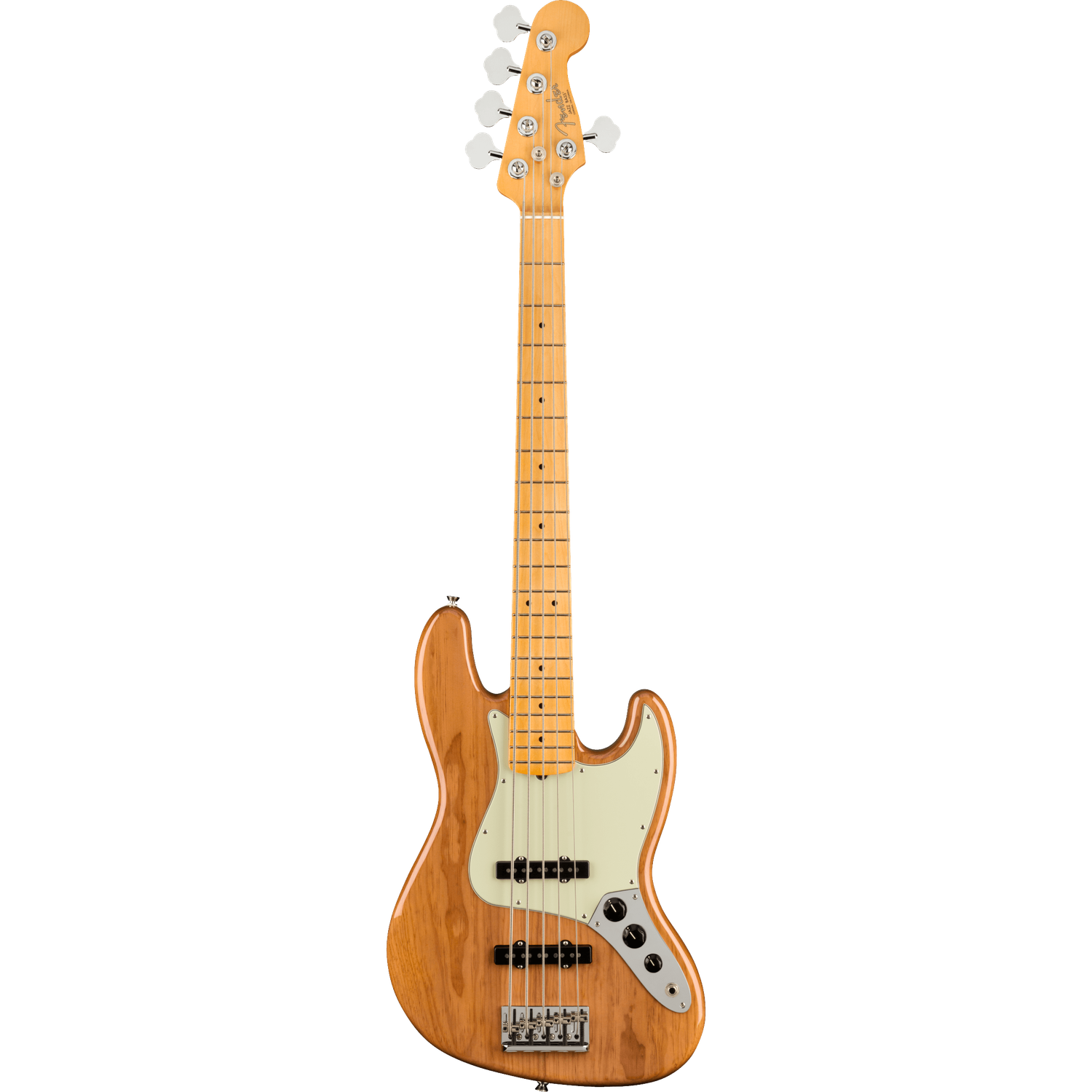 Fender Bass Guitars Roasted Pine Fender American Professional II Jazz Bass V 5 String Bass Guitar