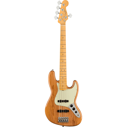 Fender Bass Guitars Roasted Pine Fender American Professional II Jazz Bass V 5 String Bass Guitar 