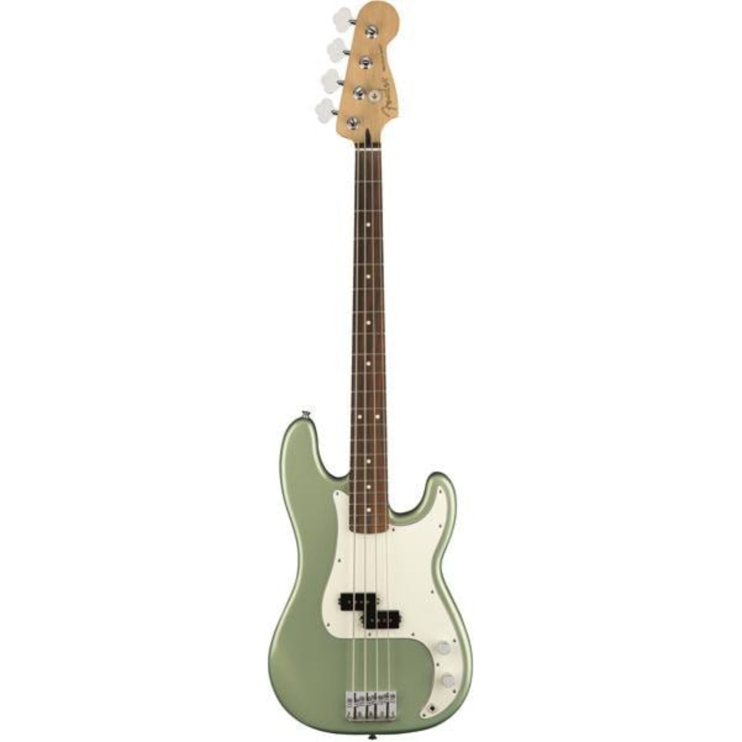fender bass guitars sage green metallic / pau ferro fender player precision bass 4 string bass guitar   #color_sage-green-metallic,fretboard_pau-ferro